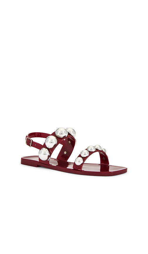 Jeffrey Campbell Gumdrop Sandal in Red