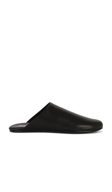 Jeffrey Campbell Gunter Slipper in Black | Black Closed Toe Sandals for Women