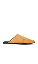 Jeffrey Campbell Gunter Slipper in Brown | Camel Closed Toe Sandals for Women