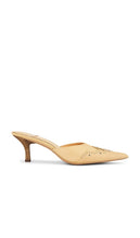 Jeffrey Campbell Head-West Pump in Neutral | Natural Pump Heels for Women