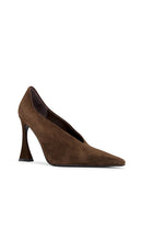 Jeffrey Campbell Hints-hi Pump in Chocolate