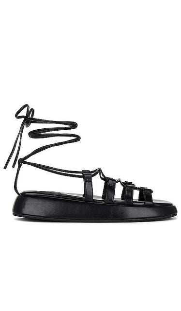Jeffrey Campbell Innovate Sandal in Black - Jeffrey Campbell Innovate Sandale en noir - Jeffrey Campbell Innovate 黑色凉鞋 - Jeffrey Campbell Innovation Sandale in Schwarz - Jeffrey Campbell Innovate 샌들 블랙 색상 - Sandalo innovativo Jeffrey Campbell in nero