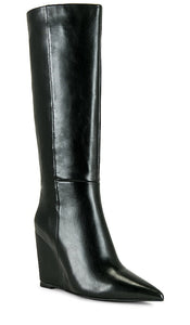 Jeffrey Campbell Katerina Wedge Boot in Black