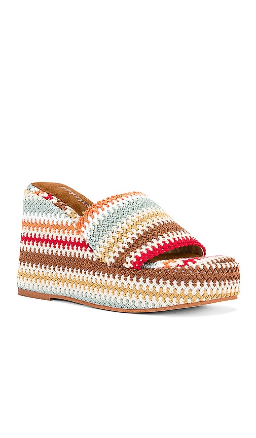 Jeffrey Campbell La-Plage Wedge in Brown