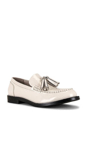 Jeffrey Campbell Lecture Loafer in White