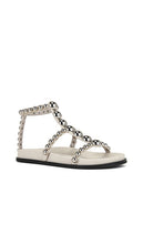 Jeffrey Campbell Minnow Sandals in Cream