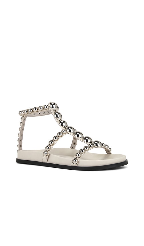 Jeffrey Campbell Minnow Sandals in Cream