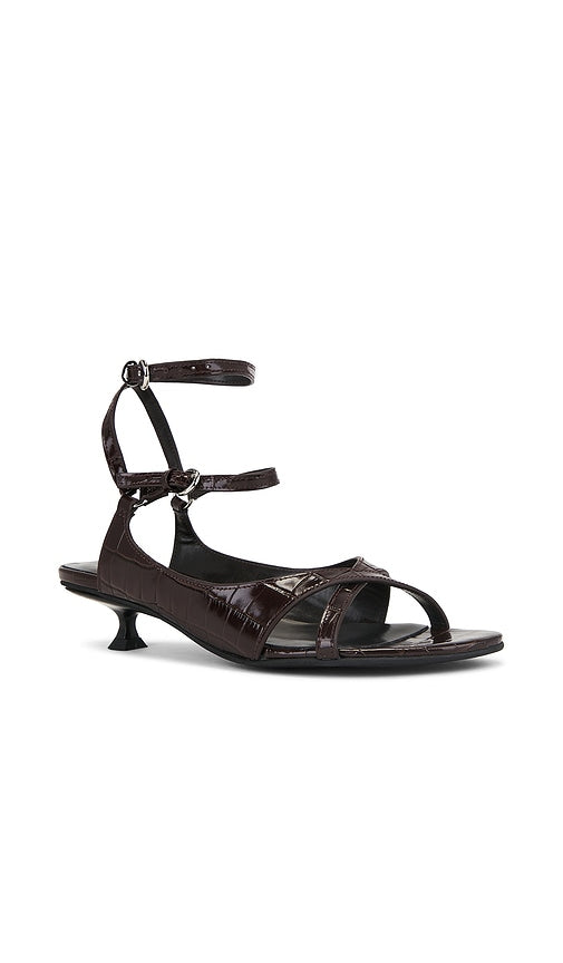 Jeffrey Campbell Mistie Sandals in Chocolate