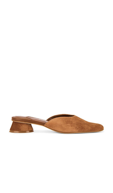 Jeffrey Campbell Molly Mule in Tan | Tan Closed Toe Mules for Women