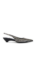 Jeffrey Campbell Monday Heels in Black | Black Silver Black Heels for Women