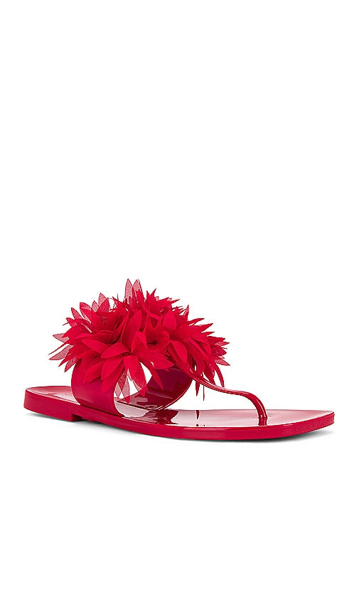 Jeffrey Campbell Pollinate Sandal in Red
