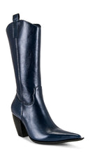 Jeffrey Campbell Reckon Boots in Navy