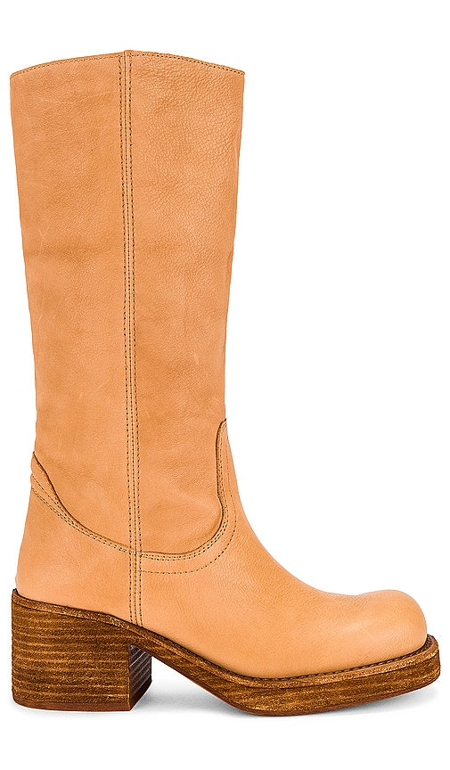 Jeffrey Campbell Reflect Boot in Tan - Jeffrey Campbell Reflect Boot en beige - Jeffrey Campbell 棕褐色反光靴 - Jeffrey Campbell Reflect Stiefel in Hellbraun - Jeffrey Campbell 리플렉트 부츠(탠 색상) - Stivali Jeffrey Campbell Reflect color marrone chiaro