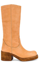 Jeffrey Campbell Reflect Boot in Tan - Jeffrey Campbell Reflect Boot en beige - Jeffrey Campbell 棕褐色反光靴 - Jeffrey Campbell Reflect Stiefel in Hellbraun - Jeffrey Campbell 리플렉트 부츠(탠 색상) - Stivali Jeffrey Campbell Reflect color marrone chiaro