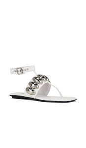 Jeffrey Campbell Resort Sandals in White