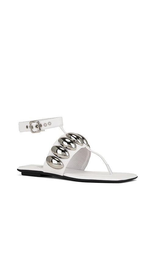 Jeffrey Campbell Resort Sandals in White