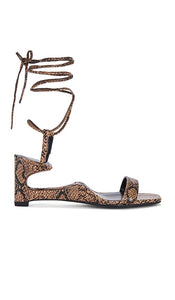 Jeffrey Campbell Reversed Sandals in Brown | Brown Heeled Sandals for Women