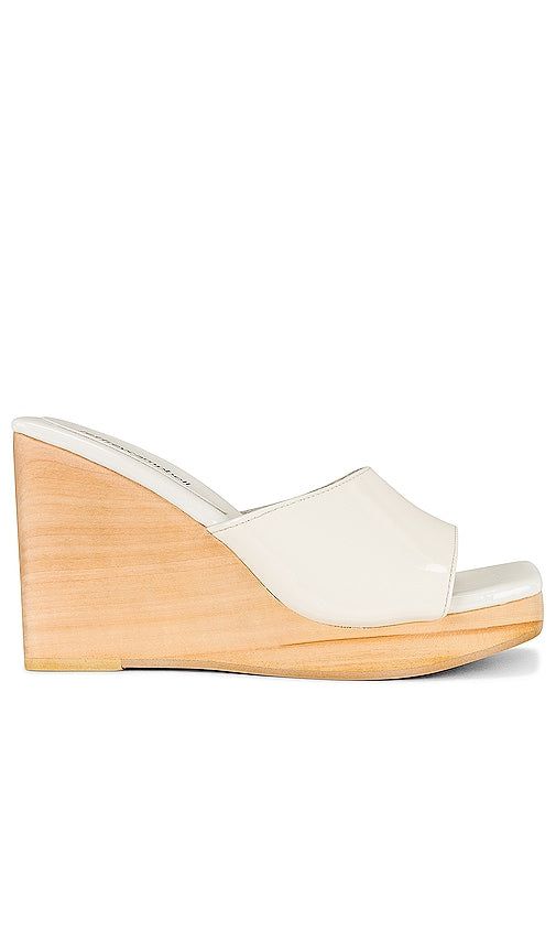Jeffrey Campbell Simona Wedge in White - Jeffrey Campbell Simona Wedge en blanc - 杰弗里·坎贝尔 (Jeffrey Campbell) 西蒙娜·坡跟 (Simona Wedge) 白色 - Jeffrey Campbell Simona Wedge in Weiß - Jeffrey Campbell Simona 웨지 화이트 색상 - Jeffrey Campbell Simona Zeppa in bianco