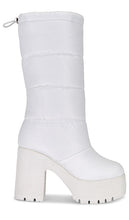 Jeffrey Campbell Snow-Doubt Boot in White - Jeffrey Campbell Bottes Snow-Doubt en blanc - Jeffrey Campbell Snow-Doub 白色靴子 - Jeffrey Campbell Snow-Doubt Stiefel in Weiß - Jeffrey Campbell Snow-Doubt 부츠 화이트 색상 - Stivale Jeffrey Campbell Snow-Doubt in bianco