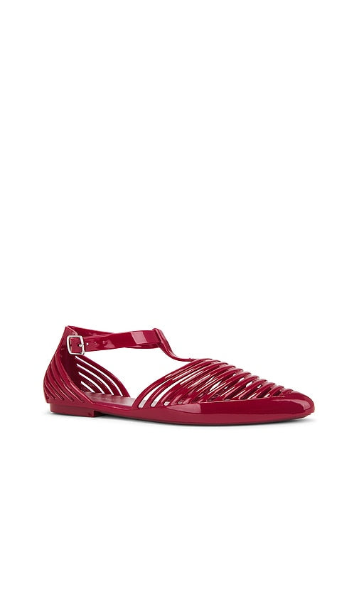 Jeffrey Campbell Squeaky Flats in Red