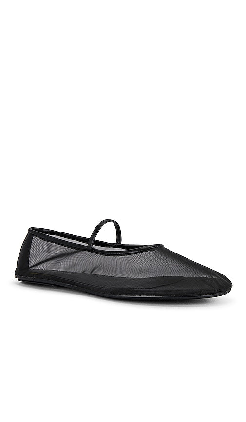 Jeffrey Campbell Swan-Lake Flat in Black