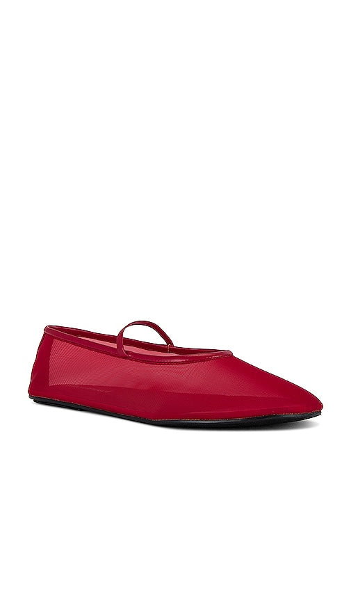 Jeffrey Campbell Swan-Lake Flat in Red