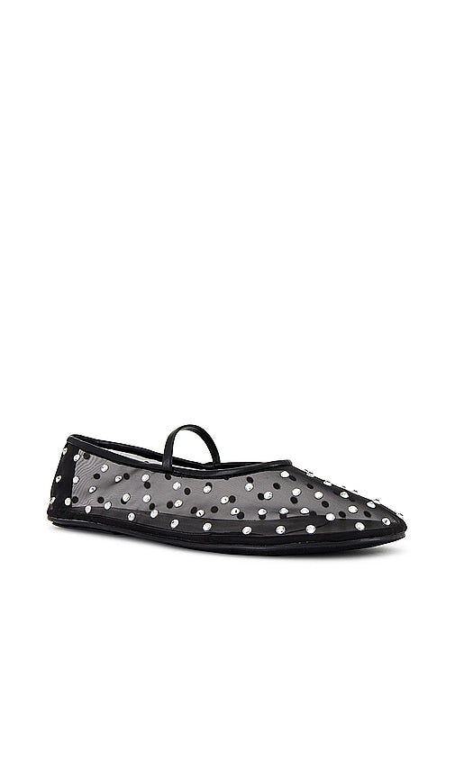 Jeffrey Campbell Swanlake Flat in Black