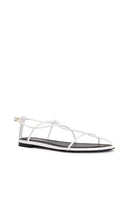 Jeffrey Campbell Trawl Flat in White