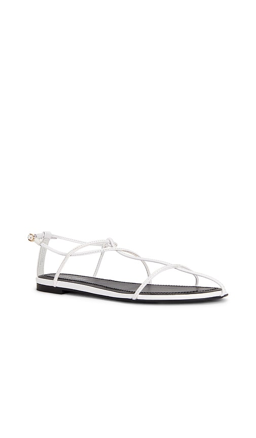Jeffrey Campbell Trawl Flat in White