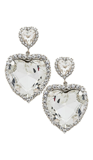 Jennifer Behr Cassandra Earring in Metallic Silver