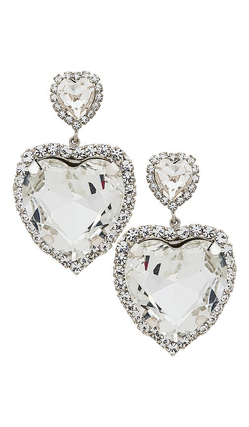 Jennifer Behr Cassandra Earring in Metallic Silver