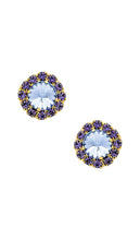 Jennifer Behr Dominique Stud Earring in Blue