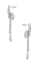Jennifer Behr Mirabelle Earrings in Metallic Silver