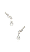 Jennifer Behr Roxie Earrings in Metallic Silver