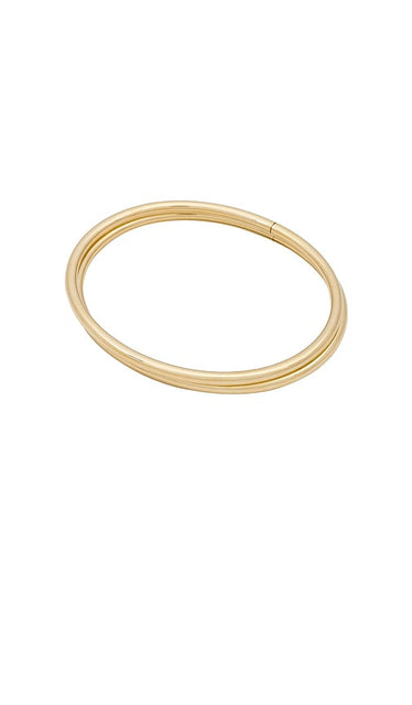 Jenny Bird Dane Bangle Set in Metallic Gold