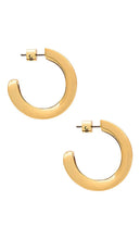 Jenny Bird Doune Hoop Earring in Metallic Gold