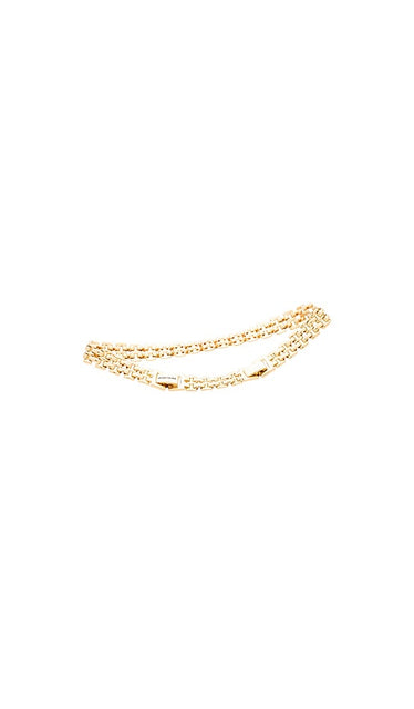 Jenny Bird Francis Anklet in Metallic Gold