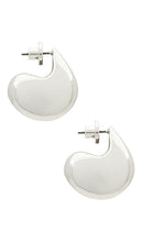 Jenny Bird Nouveaux Puff Earrings in Metallic Silver