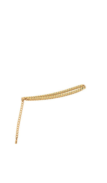 Jenny Bird Priya Anklet Gold in Metallic Gold