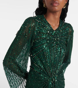 Jenny Packham Anja sequined gown