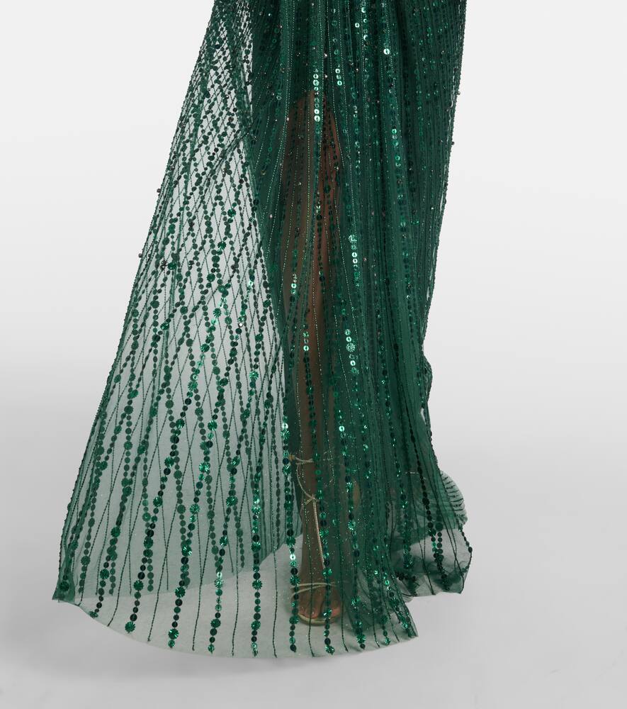 Jenny Packham Anja sequined gown