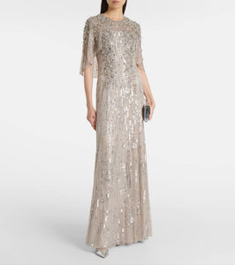 Jenny Packham Astra embellished gown