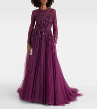 Jenny Packham Constantine embellished tulle gown