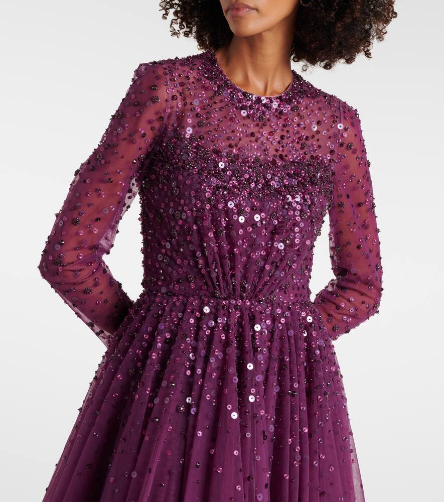 Jenny Packham Constantine embellished tulle gown