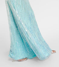 Jenny Packham Coralia caped embellished gown