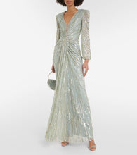 Jenny Packham Darcy sequined gown