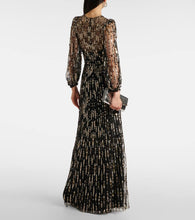 Jenny Packham Moondance sequined gown