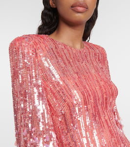 Jenny Packham Sequined gown