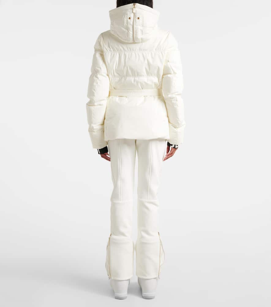 Jet Set Chamonix belted ski jacket