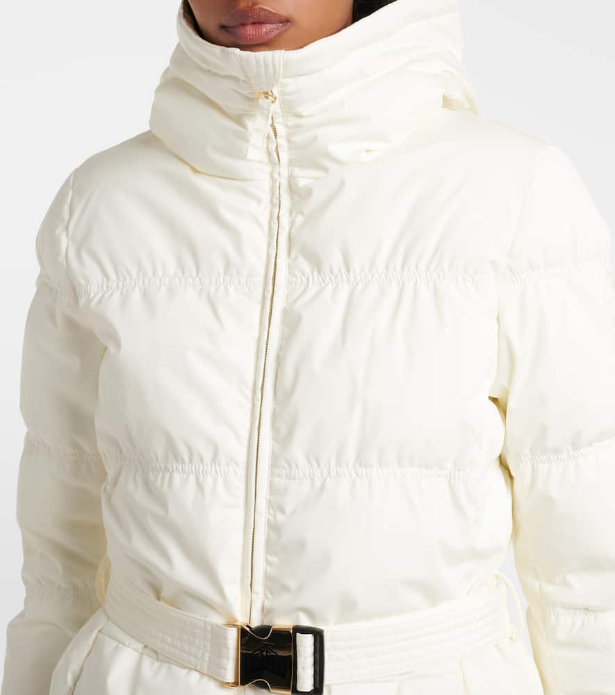 Jet Set Chamonix belted ski jacket